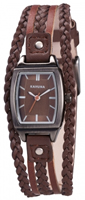 Buy Kahuna Ladies Plaited Leather Watch - KLS-0193L online