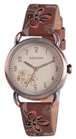 Buy Kahuna Ladies Leather Strap Watch - KLS-0250L online