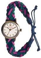 Buy Kahuna Ladies Woven Leather Band Watch - KLF-0020L online