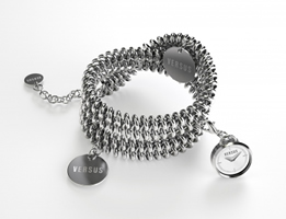 Buy Versus Soft Double-Tour Ladies Charm Bracelet Watch - 3C73700000 online