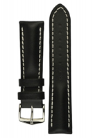 Buy Hirsch Heavy Calf Leather Watch Strap - 01475050-2-20 online