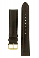 Buy Hirsch Ascot Leather Watch Strap - 01575010-1-18 online