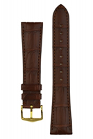 Buy Hirsch London Alligator Leather Watch Strap - 04207019-1-20 online