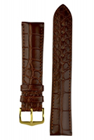 Buy Hirsch Genuine Alligator Leather Watch Strap - 10220719-1-20 online