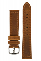 Buy Hirsch Terra Leather Watch Strap - 04633070-2-20 online