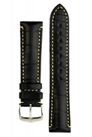 Buy Hirsch Viscount Alligator Leather Watch Strap - 10270759-2-20 online