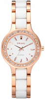 Buy DKNY Ceramix Ladies Two Tone Watch - NY8141 online