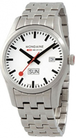 Buy Mondaine A6673034016SBM Retro Day - Date Mens Watch online