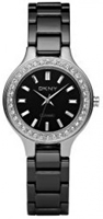 Buy DKNY Ceramix Ladies Stone Set Watch - NY4980 online