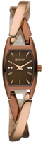 Buy DKNY Chocolate Ladies Two Tone Bangle Style Watch - NY8439 online