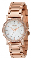 Buy DKNY Rose Gold Ladies Mother of Pearl Dial Watch - NY8121 online