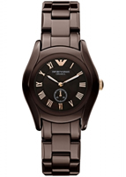 Buy Emporio Armani Ceramica Ladies Seconds Dial Watch - AR1448 online