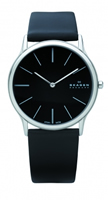 Buy Skagen Mens Leather Watch - 858XLSLB online