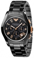 Buy Emporio Armani Valente Ceramica Mens Chronograph Watch - AR1410 online