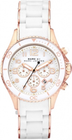 Buy Marc by Marc Jacobs Marine Rock Ladies Chronograph Watch - MBM2547 online