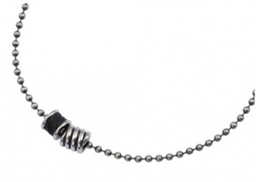 Buy Fossil Mens Stainless Steel Necklace - JF83580040 online