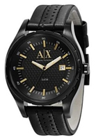 Buy Armani Exchange Mens Leather Watch - AX1091 online