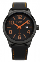 Buy French Connection Mens Leather Watch - FC1098BO online