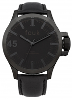 Buy French Connection Mens Leather Watch - FC1140BB online