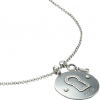 Buy Fossil Ladies Charm Necklace - JF87301040 online