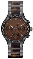 Buy DKNY Tortoiseshell Ladies Chronograph Watch - NY8668 online