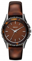 Buy DKNY Tortoiseshell Ladies Stone Set Watch - NY8705 online