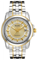 Buy Bulova Precisionist Champlain Mens Date Display Watch - 98B156 online