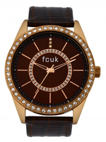 Buy French Connection Ladies Stone Set Watch - FC1012JRTT online