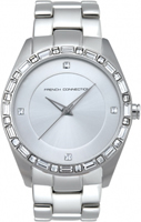 Buy French Connection Ladies Stone Set Watch - FC1008S online