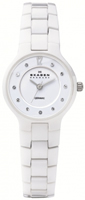 Buy Skagen Ceramic Ladies Swarovski Crystal Watch - 572SSXWC online