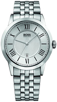 Buy Mens Hugo Boss Pure Silver Watch online