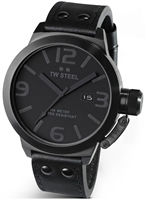 Buy Mens Tw Steel Canteen Cool Black Watch online