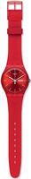 Buy Unisex Swatch Red Rebel Watch online