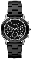 Buy Ladies Dkny Ceramic Chronograph Watch online