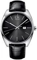 Buy Mens Calvin Klein Black Exchange Watch online