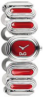 Buy Ladies D&g Cortina Red Mini Watch online