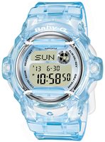 Buy Ladies Casio Baby-g Alarm Blue Chronograph Watch online