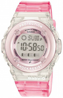 Buy Ladies Casio Baby-g Alarm Pink Chronograph Watch online