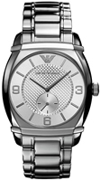 Buy Mens Emporio Armani Silver Bracelet Watch online