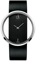 Buy Ladies Black Calvin Klein Glam Watch online