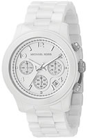 Buy Ladies Michael Kors Ceramic Chronograph Watch online