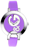 Buy Ladies D&g Purple Dial Hoop-la Watch online
