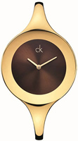 Buy Ladies Calvin Klein Brown Dial Suspension Watch online