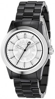 Buy Ladies Dkny Black Steel Fashion Watch online