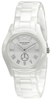 Buy Ladies Emporio Armani White Ceramic Watch online