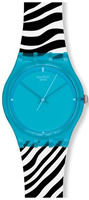 Buy Mens Swatch Blue Zeb Watch online