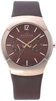 Buy Mens Brown Skagen Executive Black Label Watch online