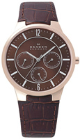 Buy Mens Brown Skagen Watch online