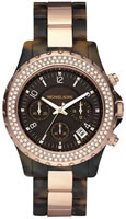 Buy Ladies Michael Kors Brown Dial Chronograph Watch online