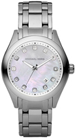 Buy Ladies Michael Kors Silver Watch online